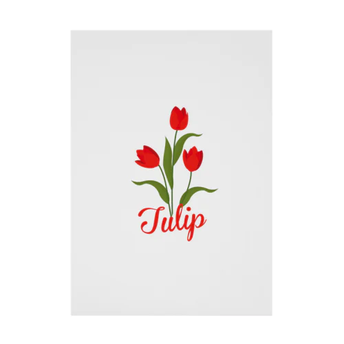 TULIP-チューリップ- Stickable Poster
