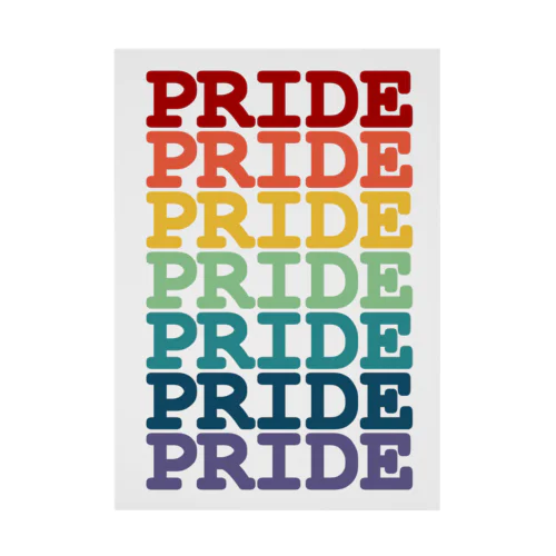 Rainbow Pride Stickable Poster