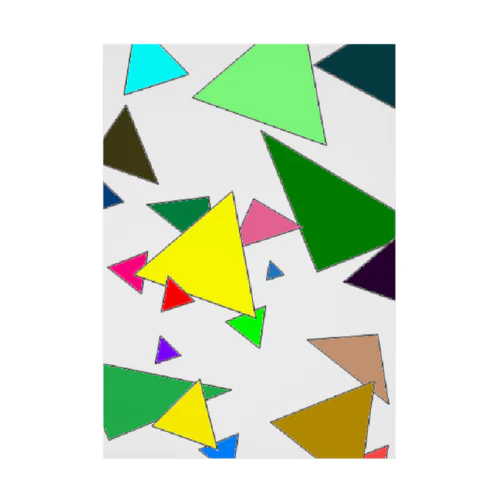 Trianglez_ｗ Stickable Poster