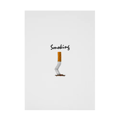 Smoking-タバコの吸い殻- 吸着ポスター