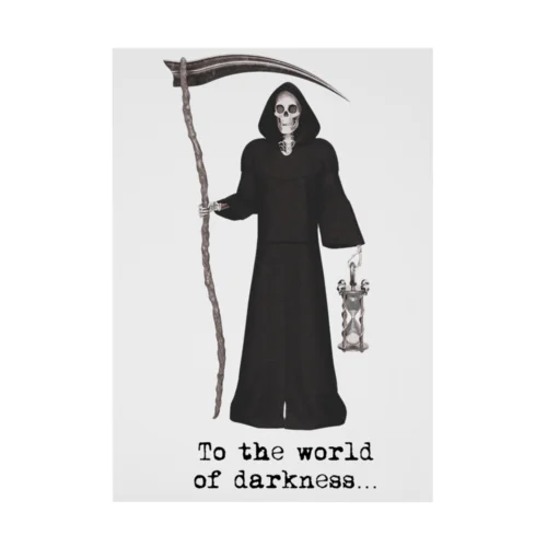 The Grim Reaper Stickable Poster