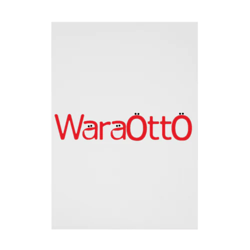 waraotto Stickable Poster