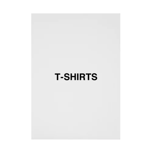 T-SHIRTS-Tシャツ- Stickable Poster