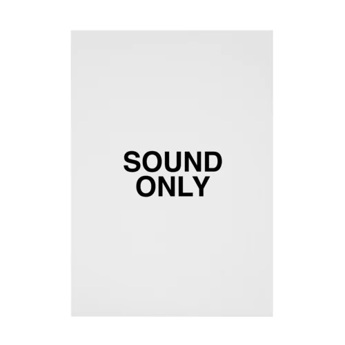 SOUND ONLY-サウンド・オンリー- 吸着ポスター