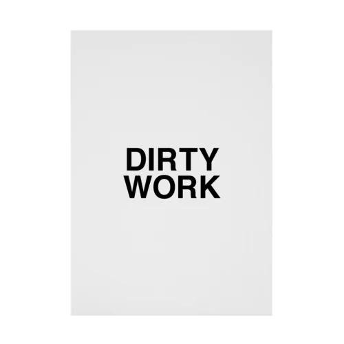 DIRTY WORK-ダーティ・ワーク- 吸着ポスター