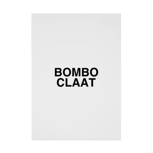 BOMBO CLAAT-ボンボクラ- Stickable Poster