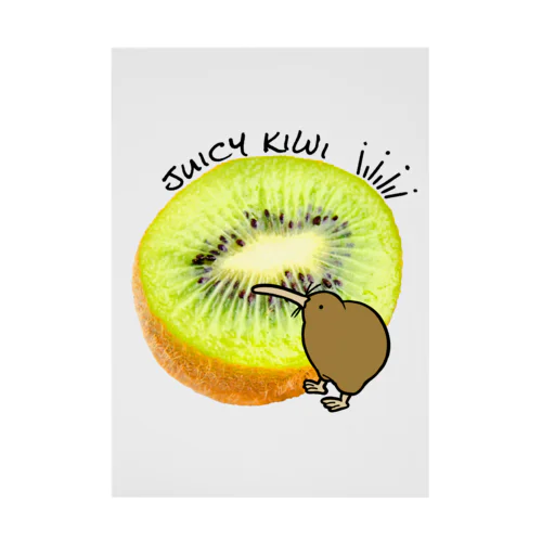 juicy kiwi 吸着ポスター