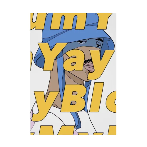 Yum Yum Yay Yay Blow My Mind Stickable Poster