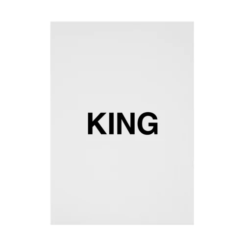 KING-キング- Stickable Poster