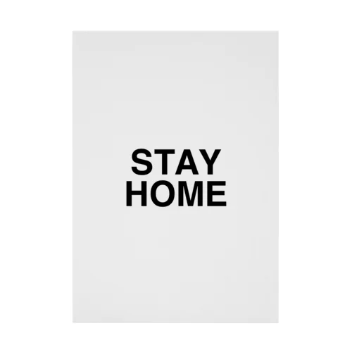 STAY HOME-ステイホーム- Stickable Poster