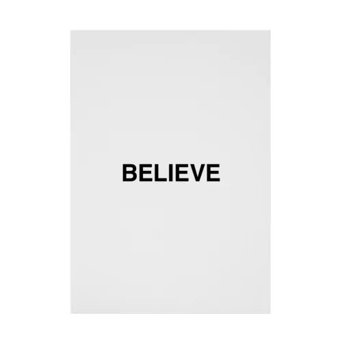 BELIEVE-ビリーブ- Stickable Poster
