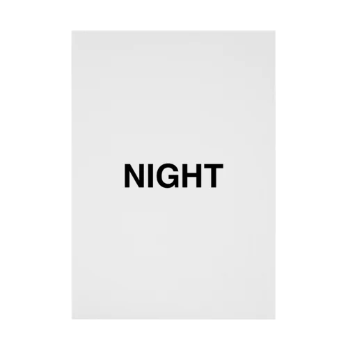 NIGHT-ナイト- Stickable Poster