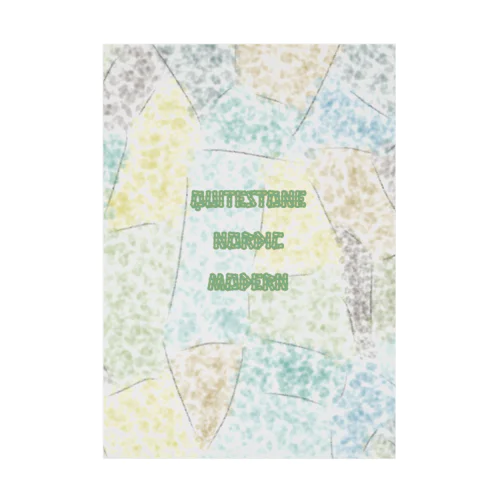 QuiteStoneNordicModern Stickable Poster