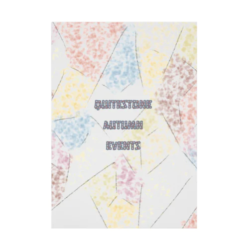 QuiteStoneAutumnEvents Stickable Poster