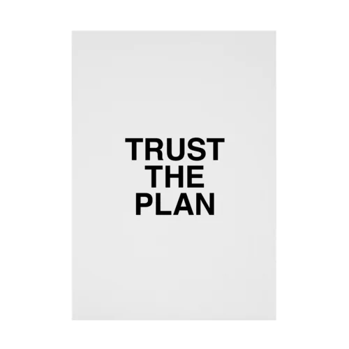 TRUST THE PLAN-QAnon- Stickable Poster