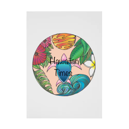 Hawaiian Times Stickable Poster