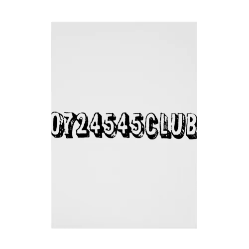 0724545CLUB Stickable Poster