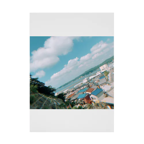 千葉の海の景色 吸着ポスター