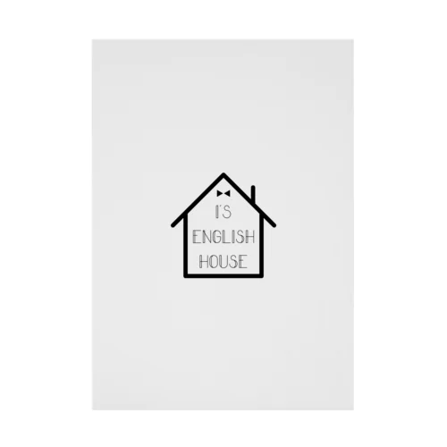 I's ENGLISH HOUSE GOODS Stickable Poster