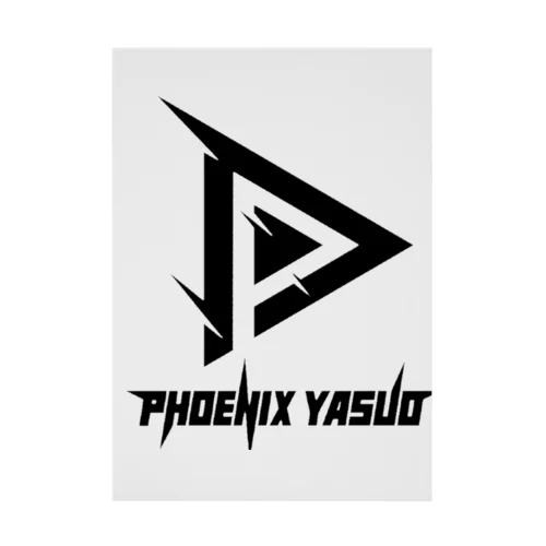 PhoenixYasuo Black Stickable Poster