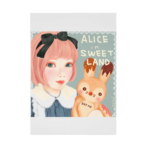 お菓子の国のアリス Stickable Poster