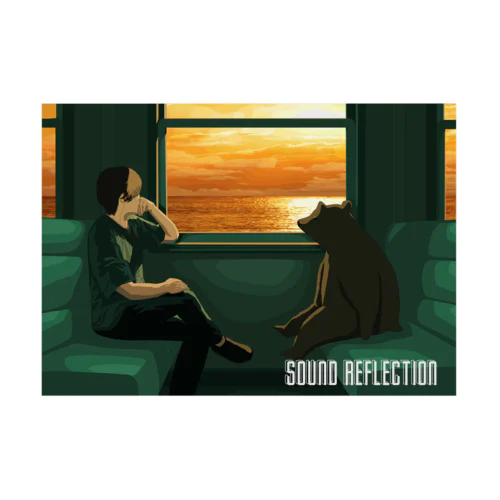 Sound Reflection | JOURNEY BEAR Stickable Poster