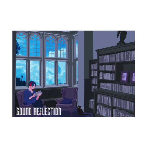 Sound Reflection | ENNUI MORNING Stickable Poster