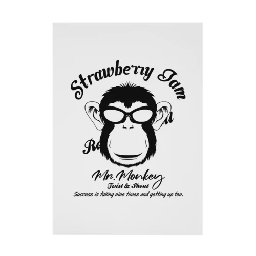 MR.MONKEY Stickable Poster