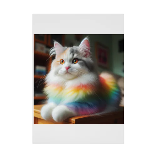 虹色CAT 吸着ポスター