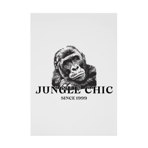 JUNGLE CHIC ~GORILLA~ Stickable Poster