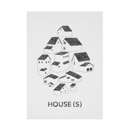 HOUSE(S) 吸着ポスター