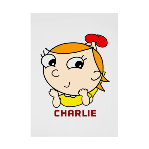 えーとねー、、　Charlie 吸着ポスター