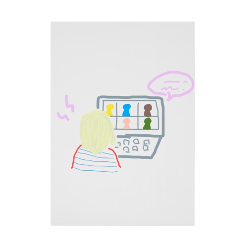 zoomのみ Stickable Poster