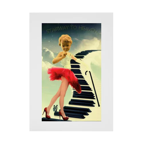 STAIRWAY TO HEAVEN Stickable Poster