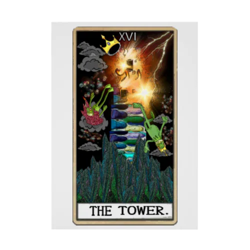 タロットTOWERS Stickable Poster