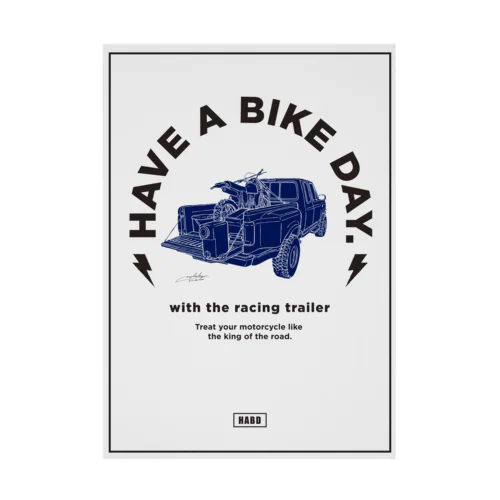 HABD Racing trailer #4 Stickable Poster