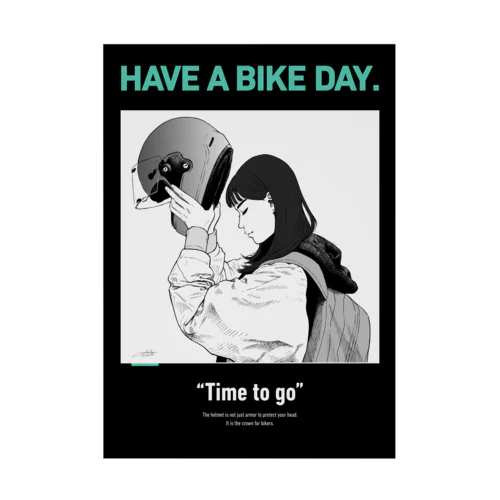 HABD"Time to go" Stickable Poster