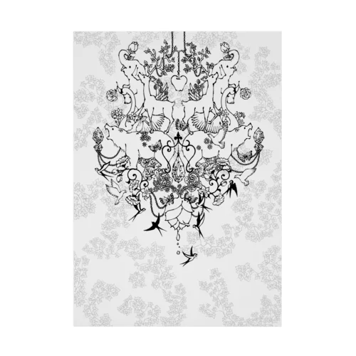 chandelier Stickable Poster