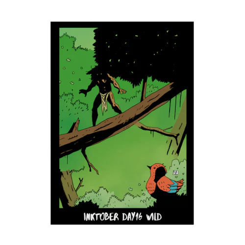 WILD Stickable Poster