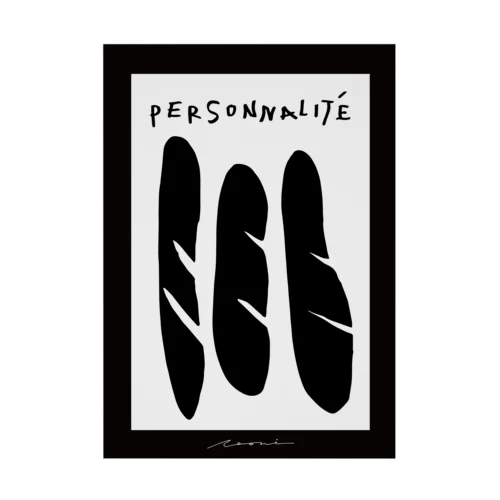 Personnalité Poster(Tarpaulin) 吸着ポスター