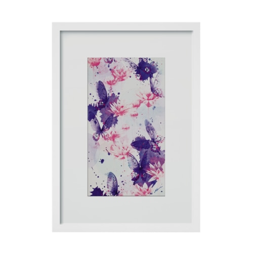 睡蓮のハーモニー Stickable Poster