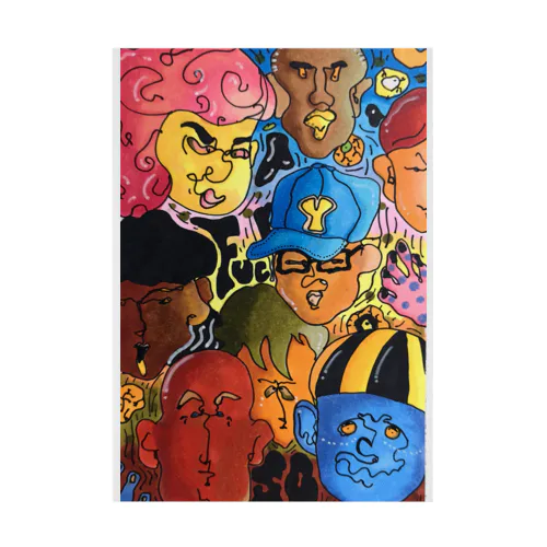 Face Stickable Poster