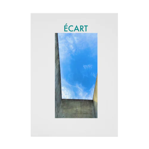 ÉCART Stickable Poster