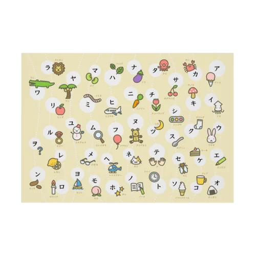 カタカナ！わかるカナ？ Stickable Poster