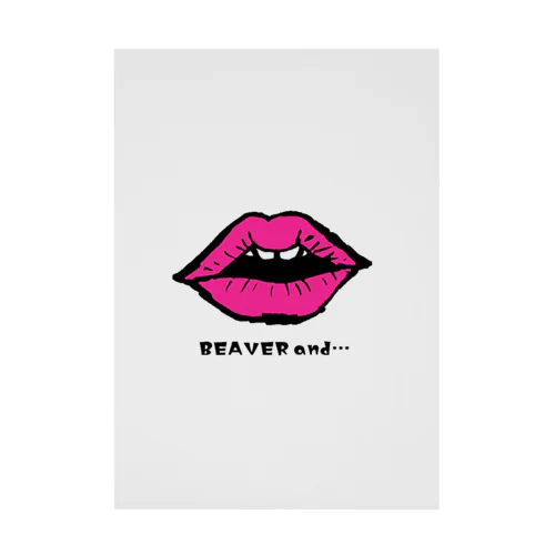 BEAVER and… Stickable Poster