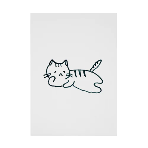 ごろごろねこ Stickable Poster