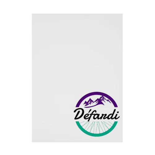 Defardi　チームグッズ Stickable Poster