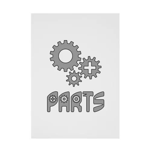 PARTS Stickable Poster