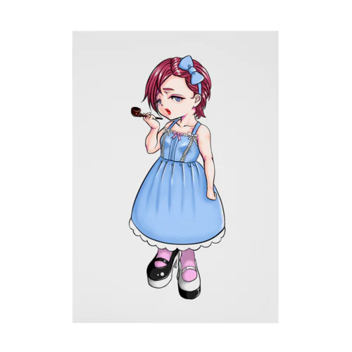 地雷ゴス子 Stickable Poster