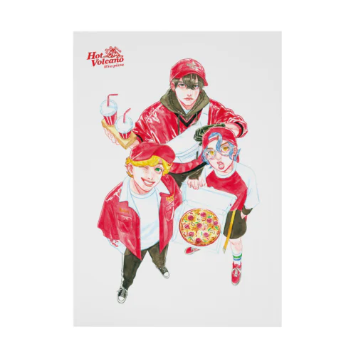 It's a Pizza! 흡착 타포린